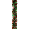 Metalic Embossed Tinsel Red and Green(3m)