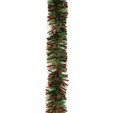 Metalic Embossed Tinsel Red and Green(3m)