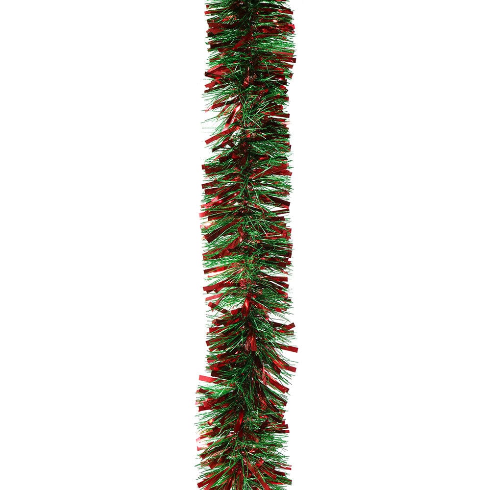 Metalic Embossed Tinsel Red and Green(3m)