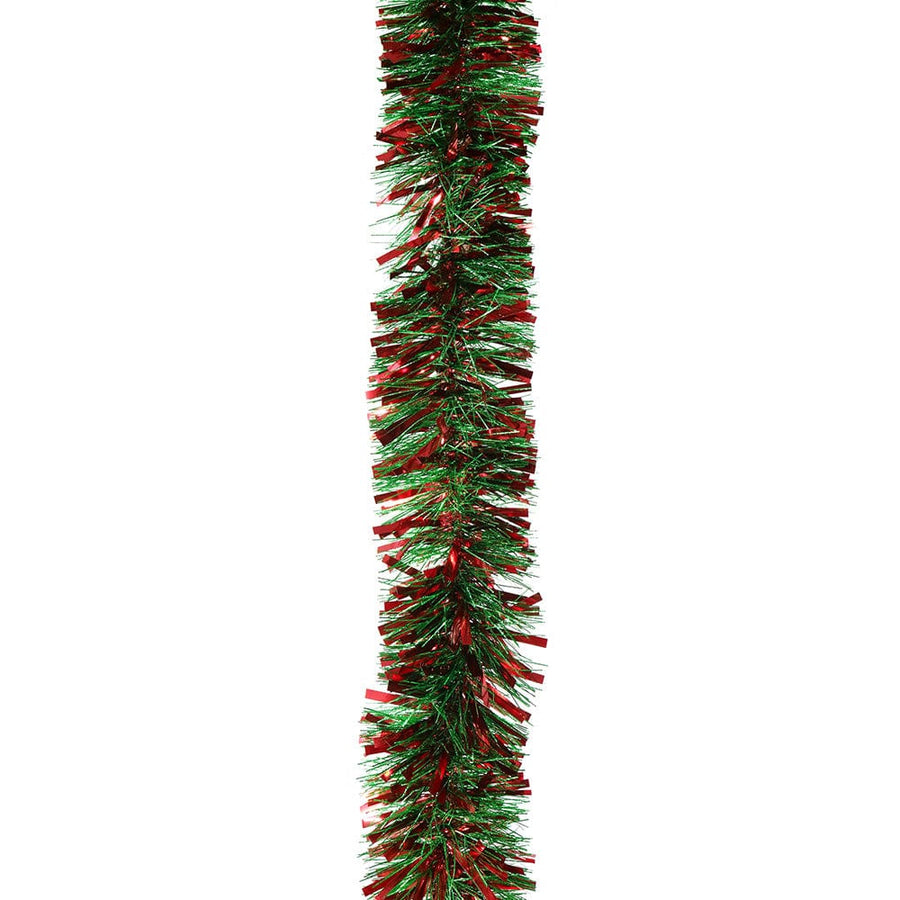 Metalic Embossed Tinsel Red and Green(3m)