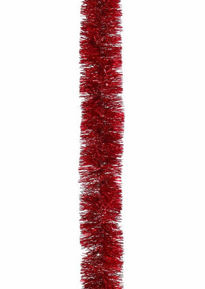 Fine Cut Red Tinsel (3m) - View 4