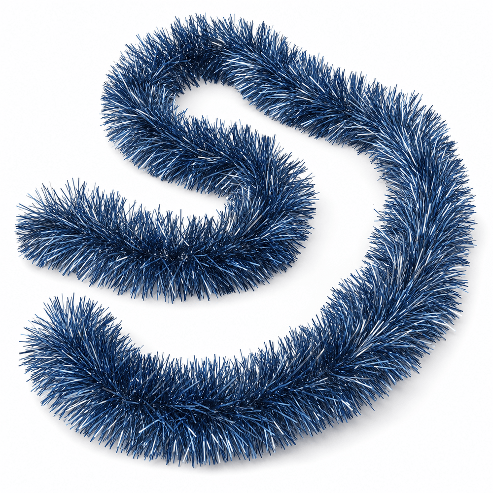 Fine Cut Tinsel Blue (3m)