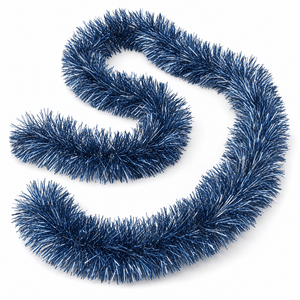 Fine Cut Tinsel Blue (3m)