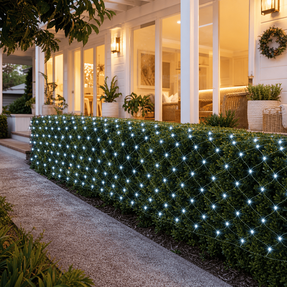 LED White Net Light (4.8m) - lifestyle