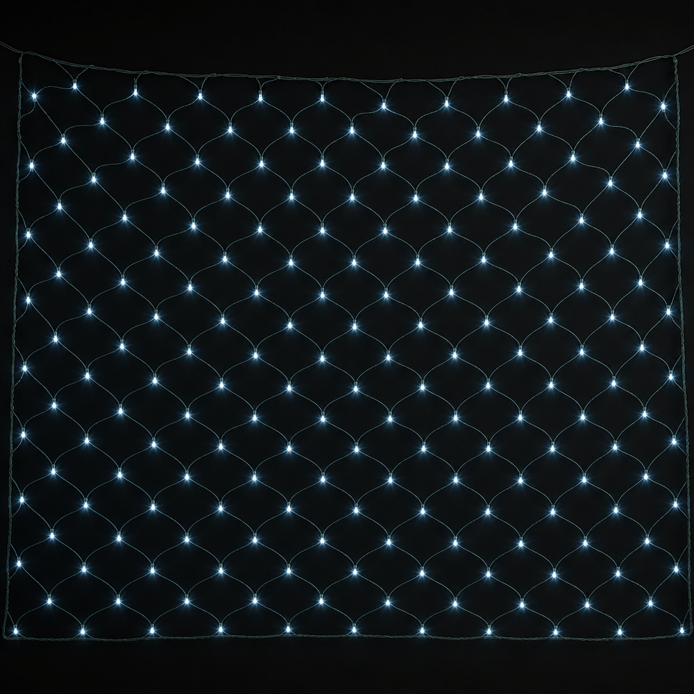 LED White Net Light (4.8m)