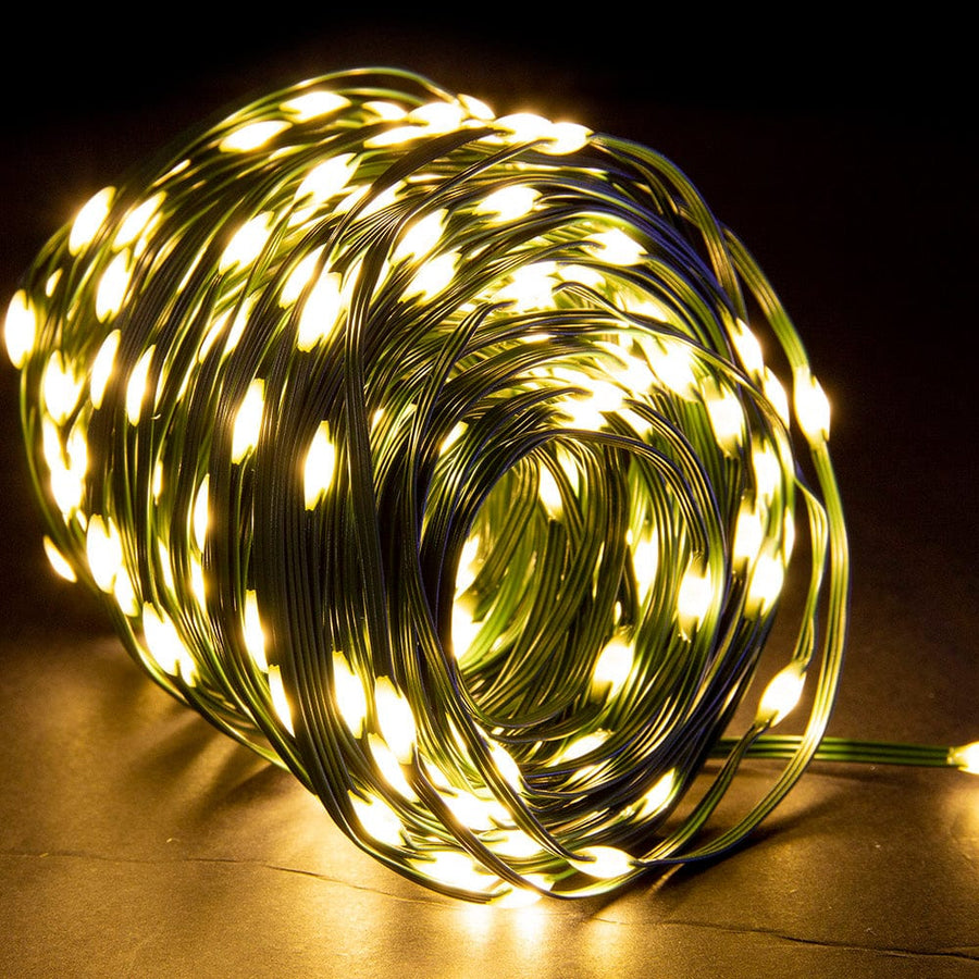 200 Warm Solar Easy-Wrap Fairy Lights