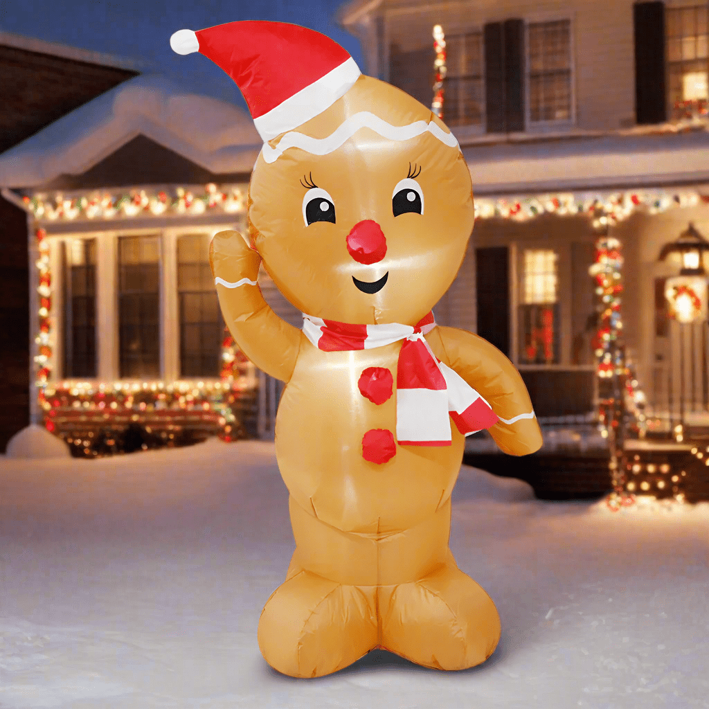 Inflatable Christmas Gingerbread Man (120cm)