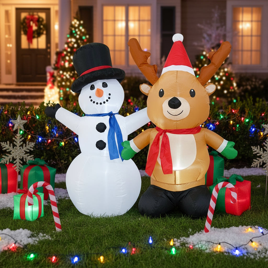 Inflatable Christmas Characters Asst (120cm)