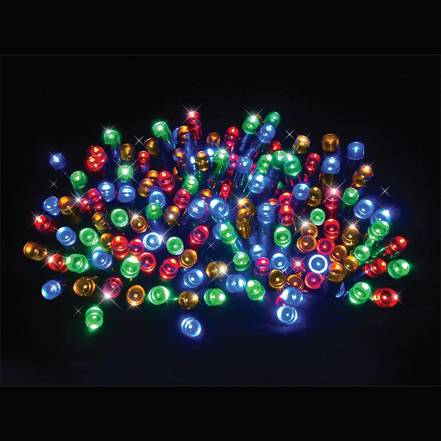 400 Solar LED Multi Fairy Lights (31.9m)