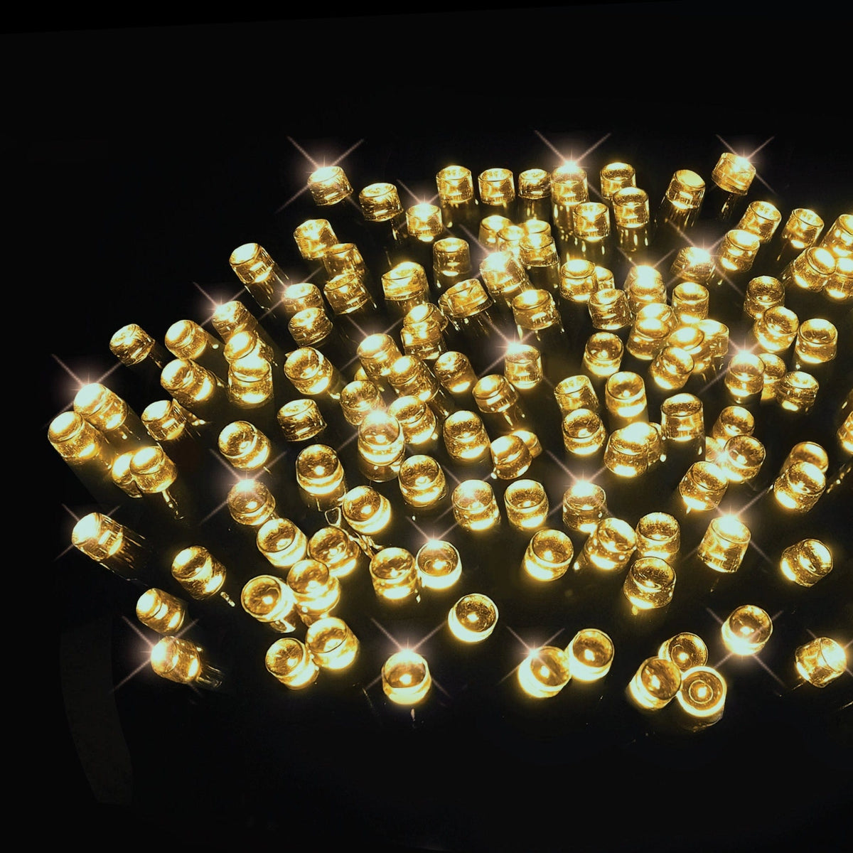 400 LED Solar Fairy Lights Warm White (31.9m)