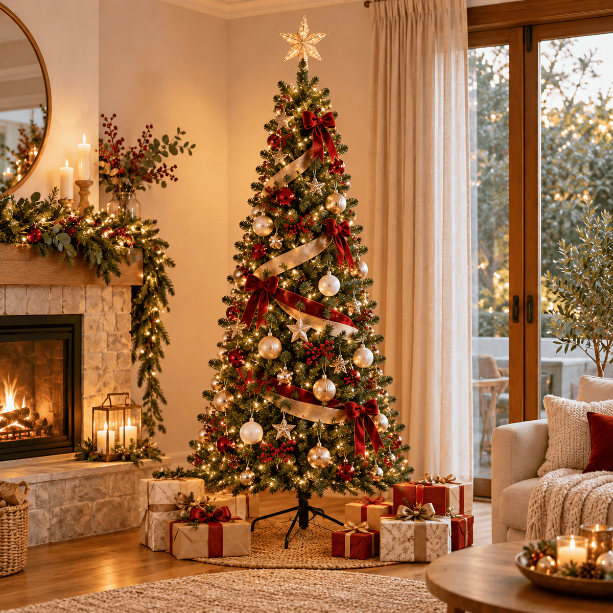 Royal Radiata Pine Christmas Tree (2.1m)