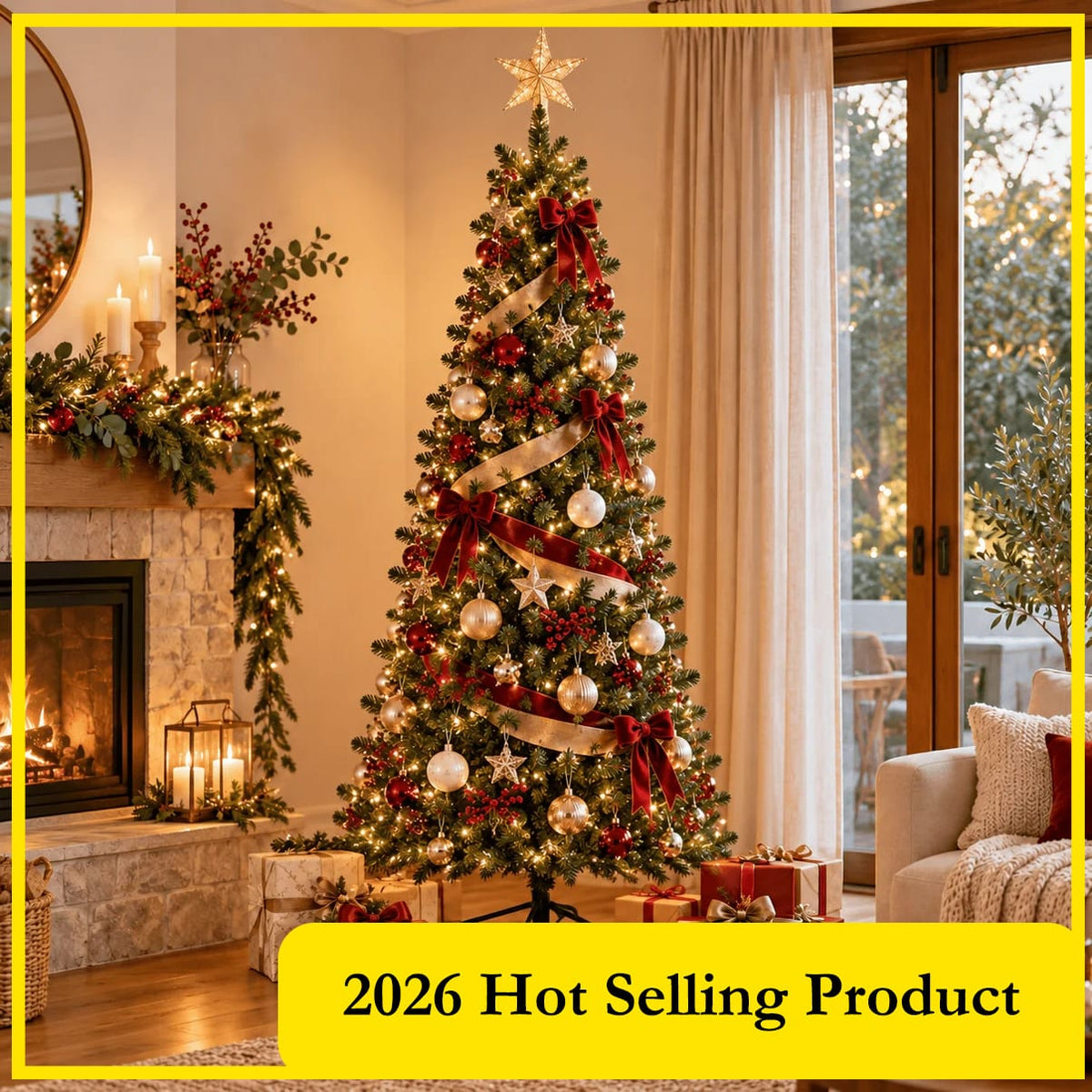 Royal Radiata Pine Christmas Tree (2.1m)