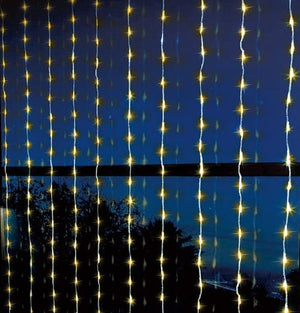 LED Warm White Waterfall Curtain (1.2x2m) - View 2