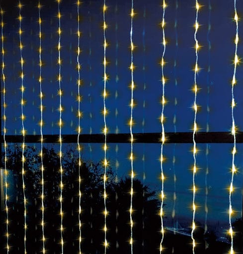 LED Warm White Waterfall Curtain (1.2x2m) - View 2