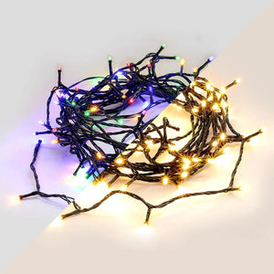 420 LED Warm White and Multi Dual Colour Lights (33.5m) - View 4