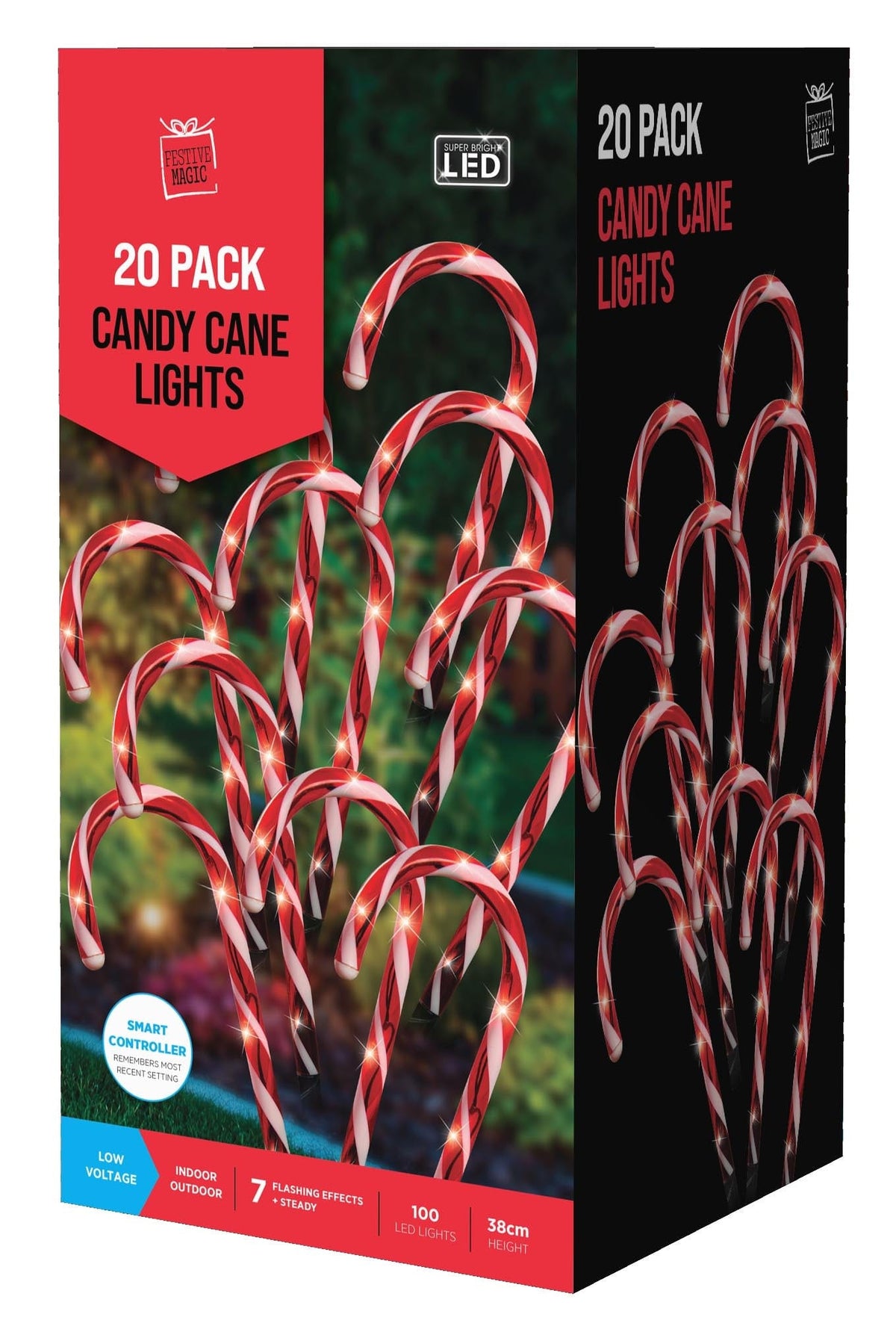 LED Candy Canes Path Poles (20pk) - View 5