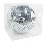 Silver Mirror Bauble (20cm) - View 1