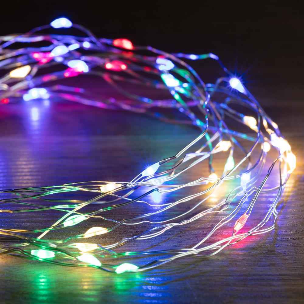 Battery LED Wire Starry Lights Asst (3m) - View 2