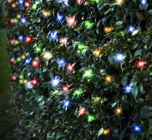 LED Multicoloured Net Light (4.8m) - View 1