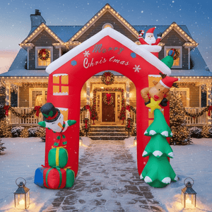 Inflatable Christmas Tree Arch - View 1