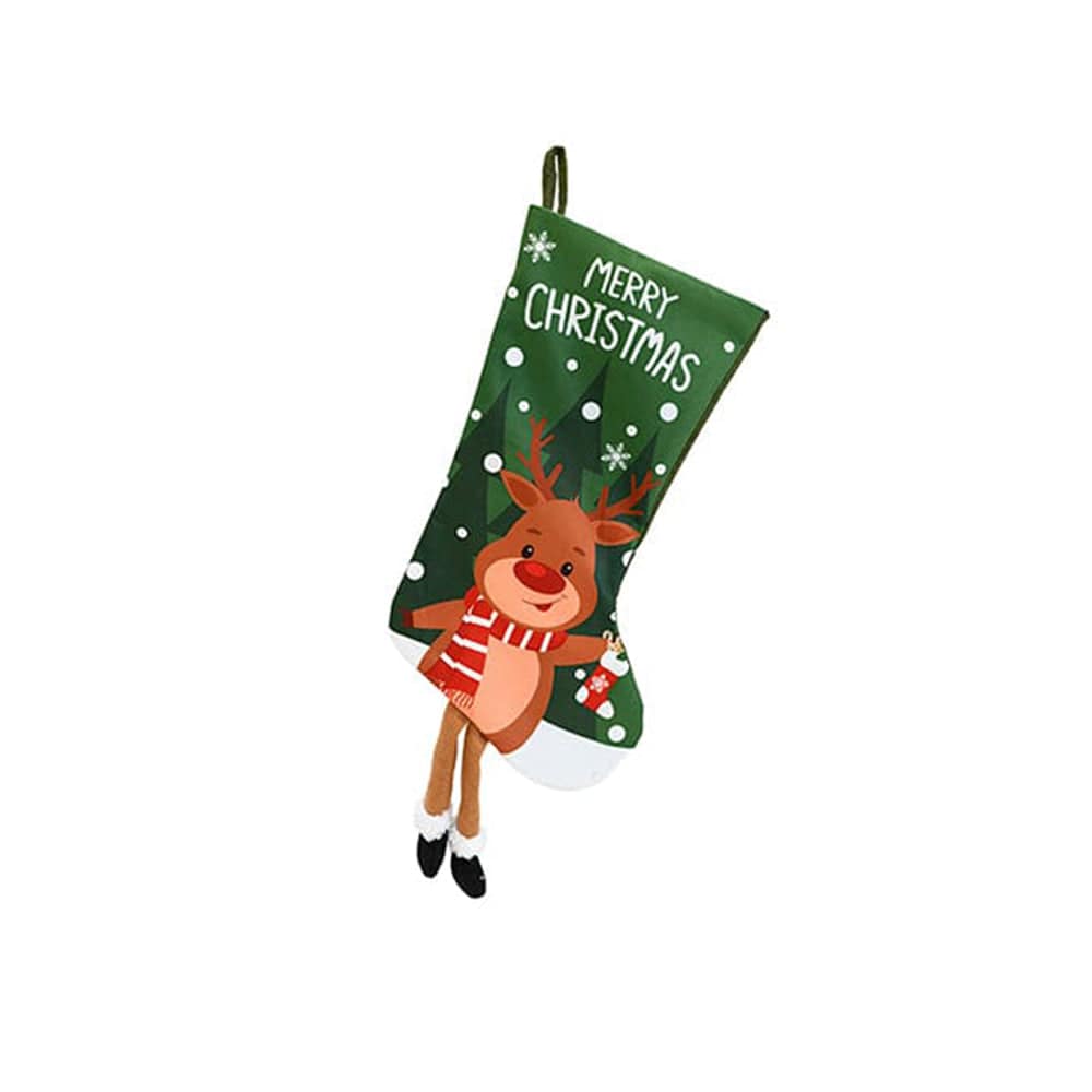 Candy Leg Character Stocking Asst