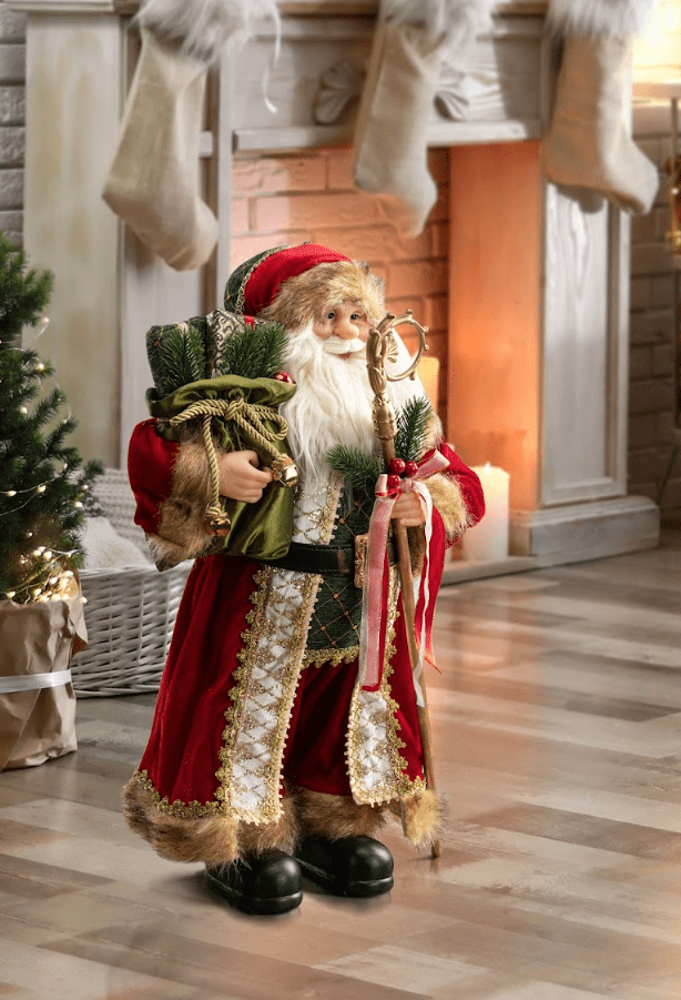 Regal Santa Figurine 3 Asst (60cm)