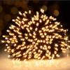 600 LED Fairy Lights in Tub with Timer Vintage Gold