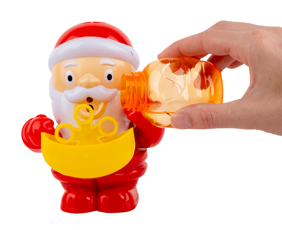 Santa Battery Bubble Blower (15cm)