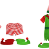 Elf Summer Costume Girl or Boy 2 Asst 5pc