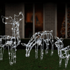 LED Animated Reindeer Family (3pc)