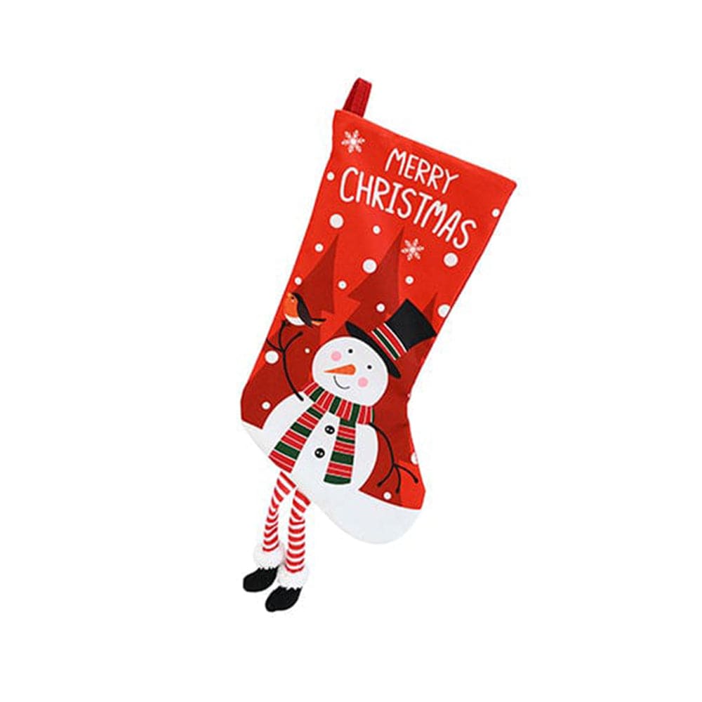 Candy Leg Character Stocking Asst