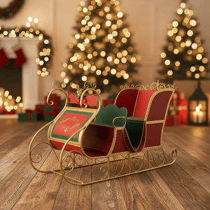 Fancy Ornate Two-Seat Sleigh