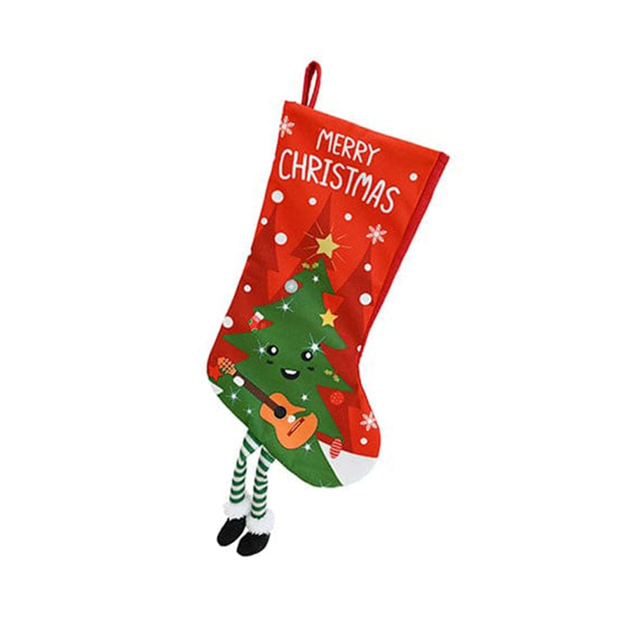 Candy Leg Character Stocking Asst