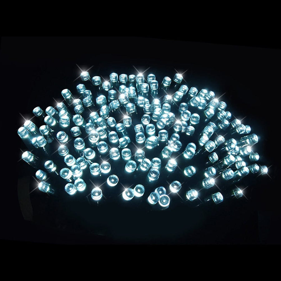 100 LED Solar Fairy Lights White