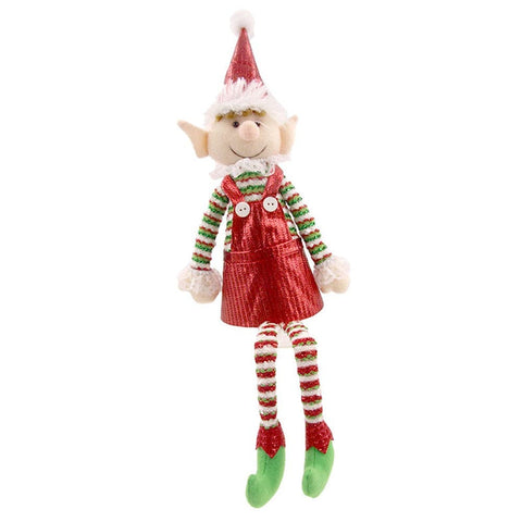 Elf with Dangly Legs 2 Asst (39cm)