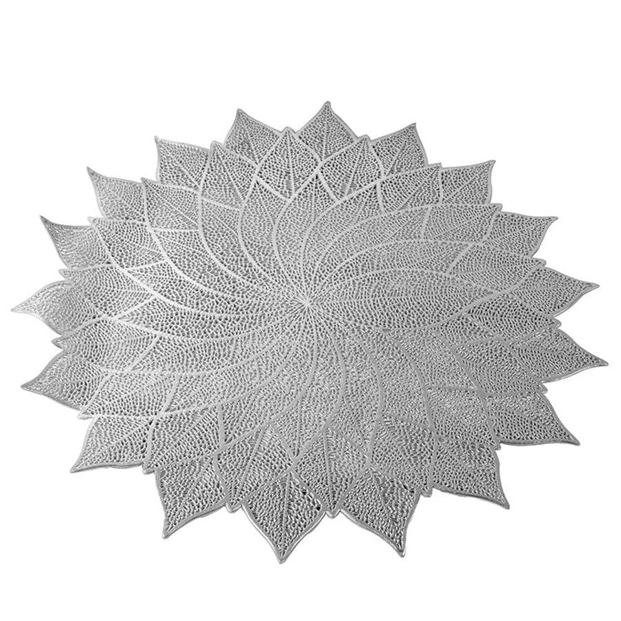 Silver PVC Placemat (38cm)