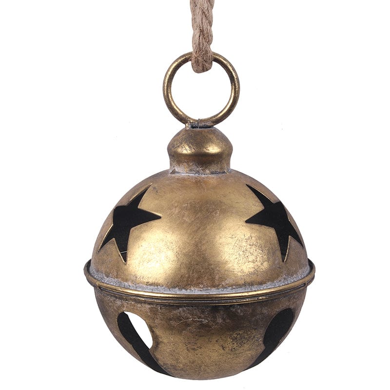 Gold Antique Metal Bell (16cm)