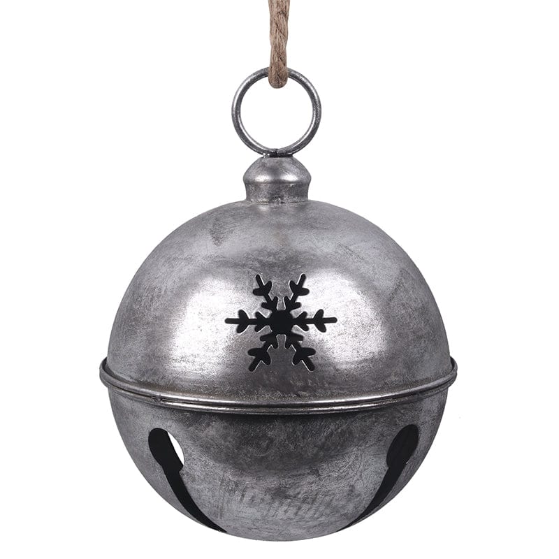 Antique Silver Metal Bell (24cm)