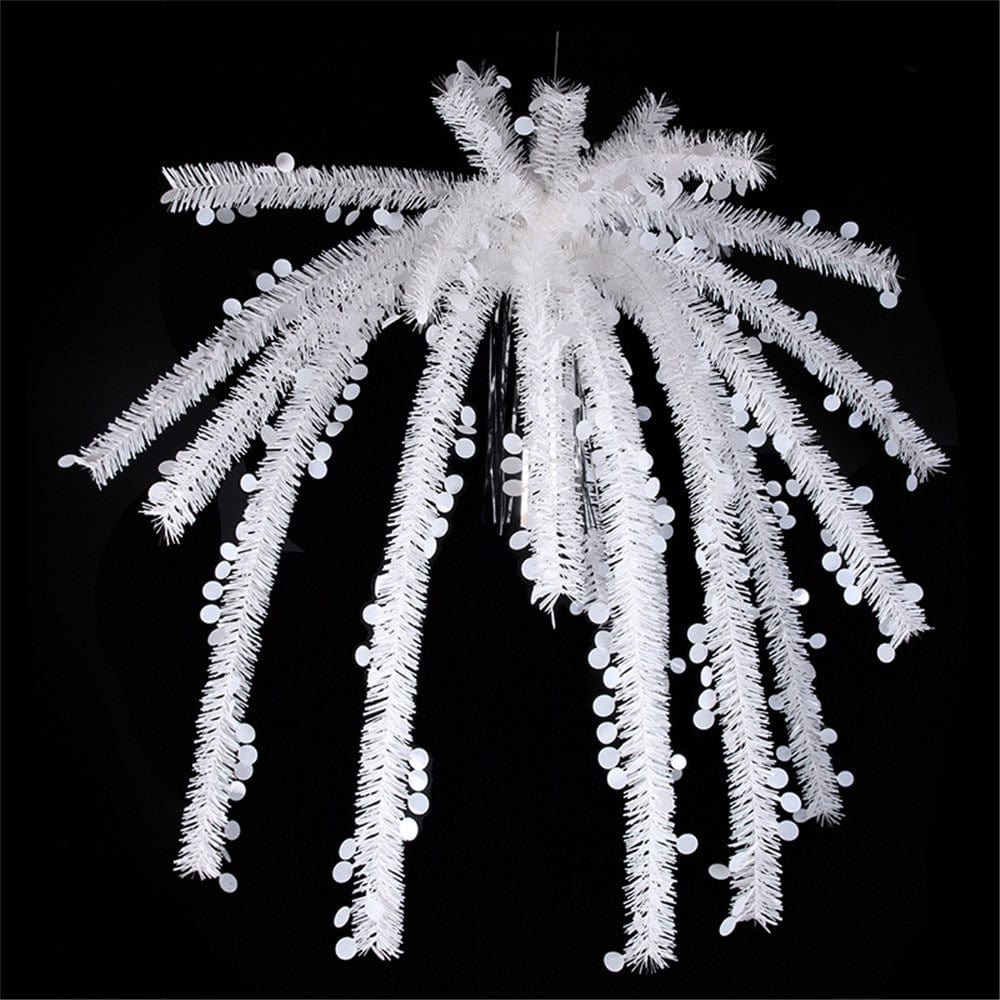 Tinsel Fountain 3 Asst R/W/S (90cm)