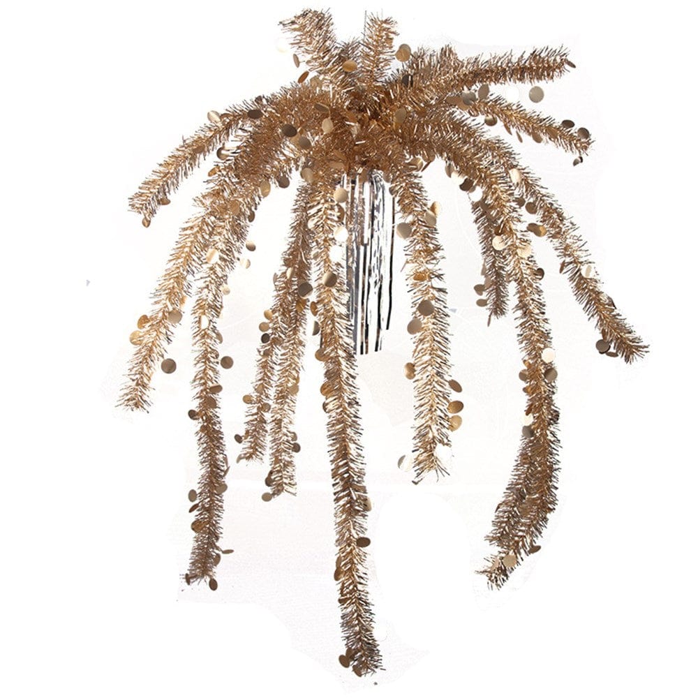 Tinsel Fountain 3 Asst RG/Ch/Cop (90cm)