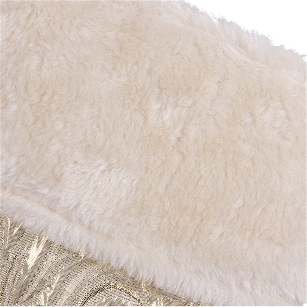 Champagne Velour Stocking (51cm)