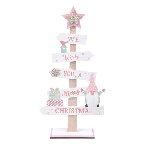 Fairy Floss MDF Tree (19.5x5.5x39cm)