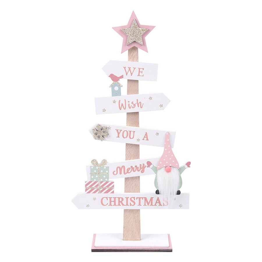 Fairy Floss MDF Tree (19.5x5.5x39cm)