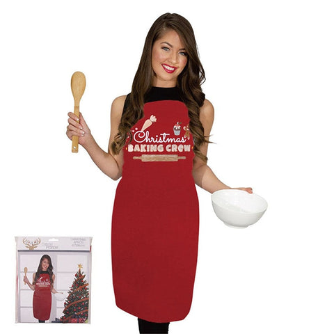 Red Christmas Apron