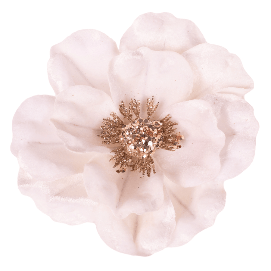 Ivory Magnolia Clip (15cm)