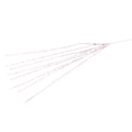 White Sequin Hanging Stem (63cm)