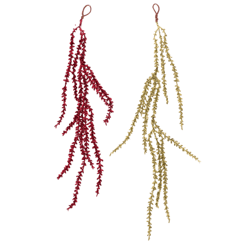Burgandy and Sage Drop (60cm)