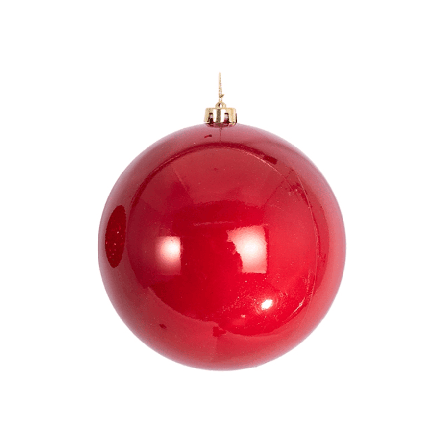 Red Pearl Finish Bauble (15cm)