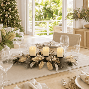 Champagne Candle Table Decor (80cm)