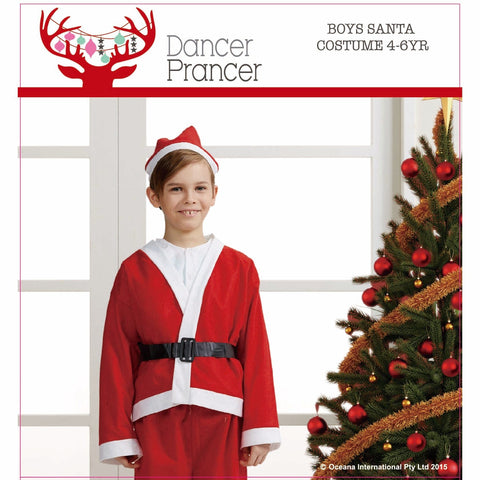 Boys Santa Costume
